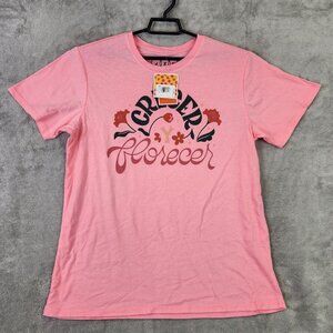Unisex Pink JZD Gender Inclusive Shirt Short Sleeve Latino Heritage Month XL